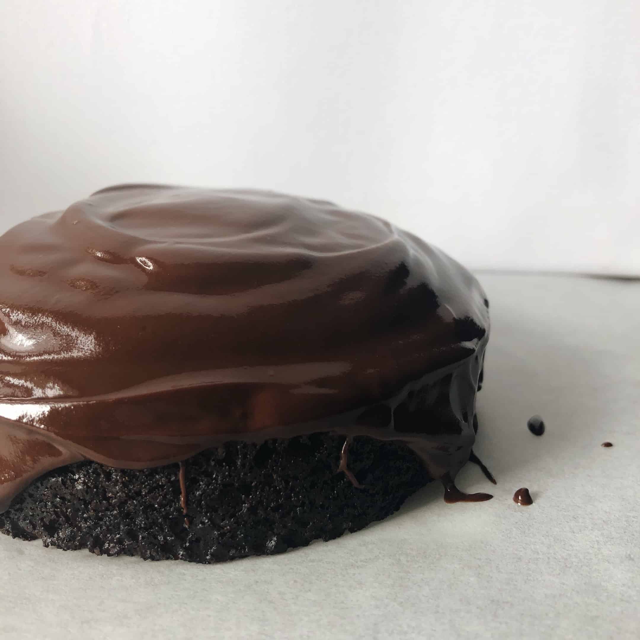 Single Serve Chocolate Cake